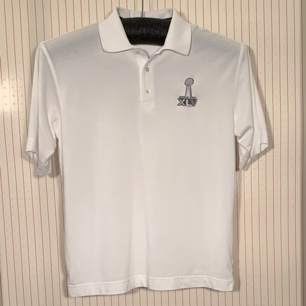 Cutter & Buck SB XLV Packers vs Steelers polo.